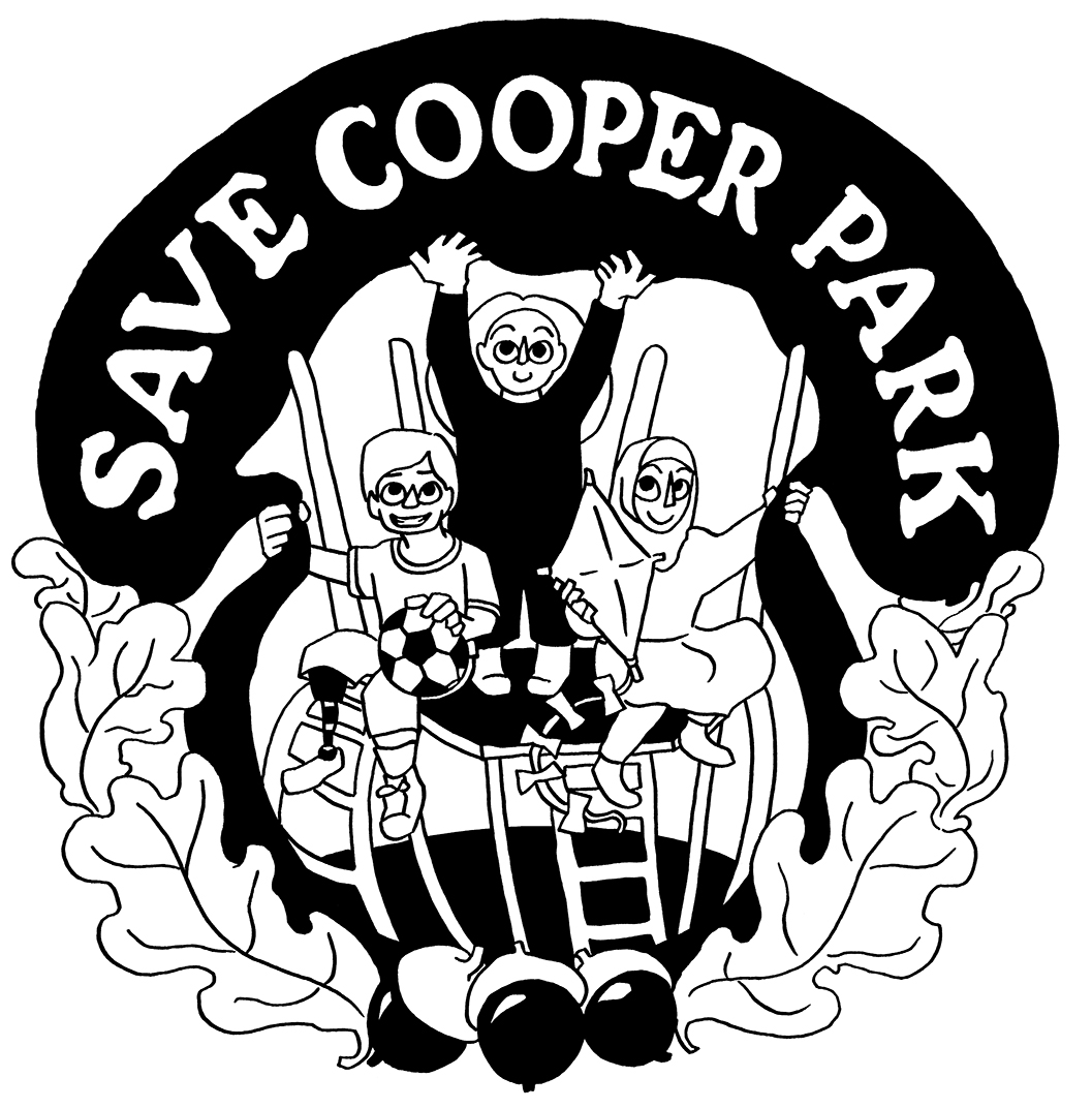 Save Cooper Playground illustration